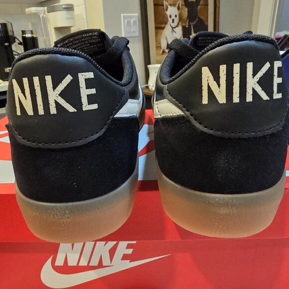 Nike "Killshot 2 Leather" Men's size 10 Black/Sail-Gum Yellow Sneakers NEW - Picture 8 of 15